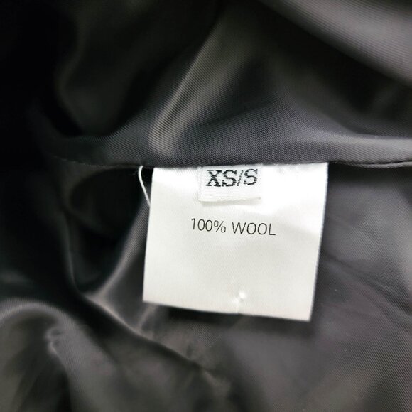 The Frankie Shop Anya Oversized Wool Coat in Grey XS/S - Picture 9 of 9